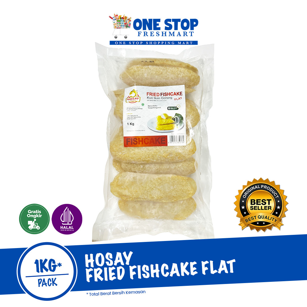 

HOSAY FLAT FRIED FISH CAKE 1KG