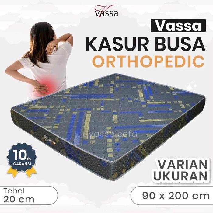 Kasur Busa Orthopedic Kasur Busa Keras Busa Rebonded Tebal 20 cm kasur  busa - 90 X 200 X 20 Cm