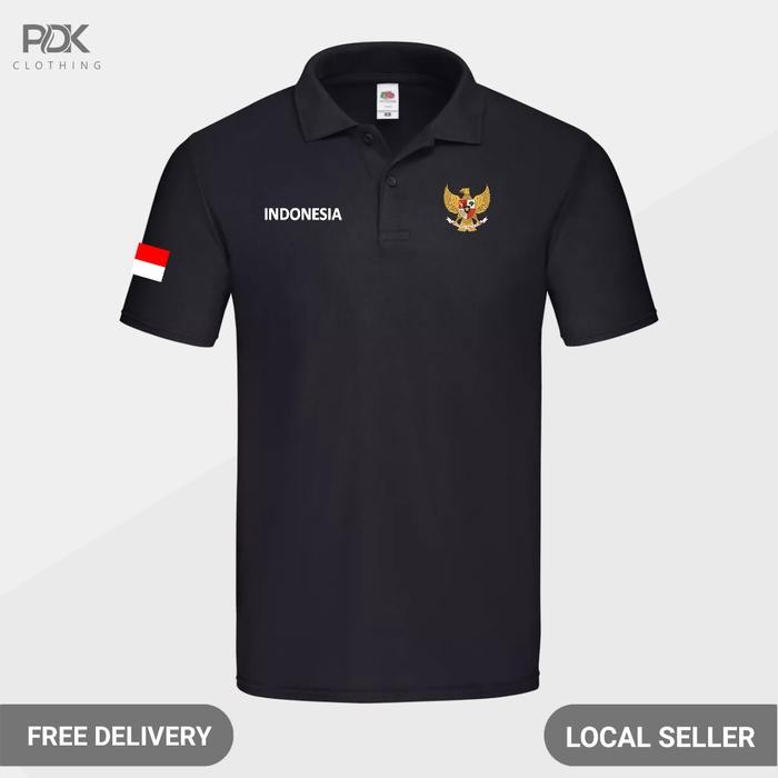 Polo shirt Pria Baju Kaos Kerah Indonesia Garuda Kaos Infonesia Polo Indonesia Kaos Big Size Polo Bi