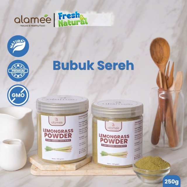 

Sereh Bubuk Lemongrass Seasoning Powder Bumbu Masak Dapur Sereh Serai Organik Murni Asli Masakan fresh and natural
