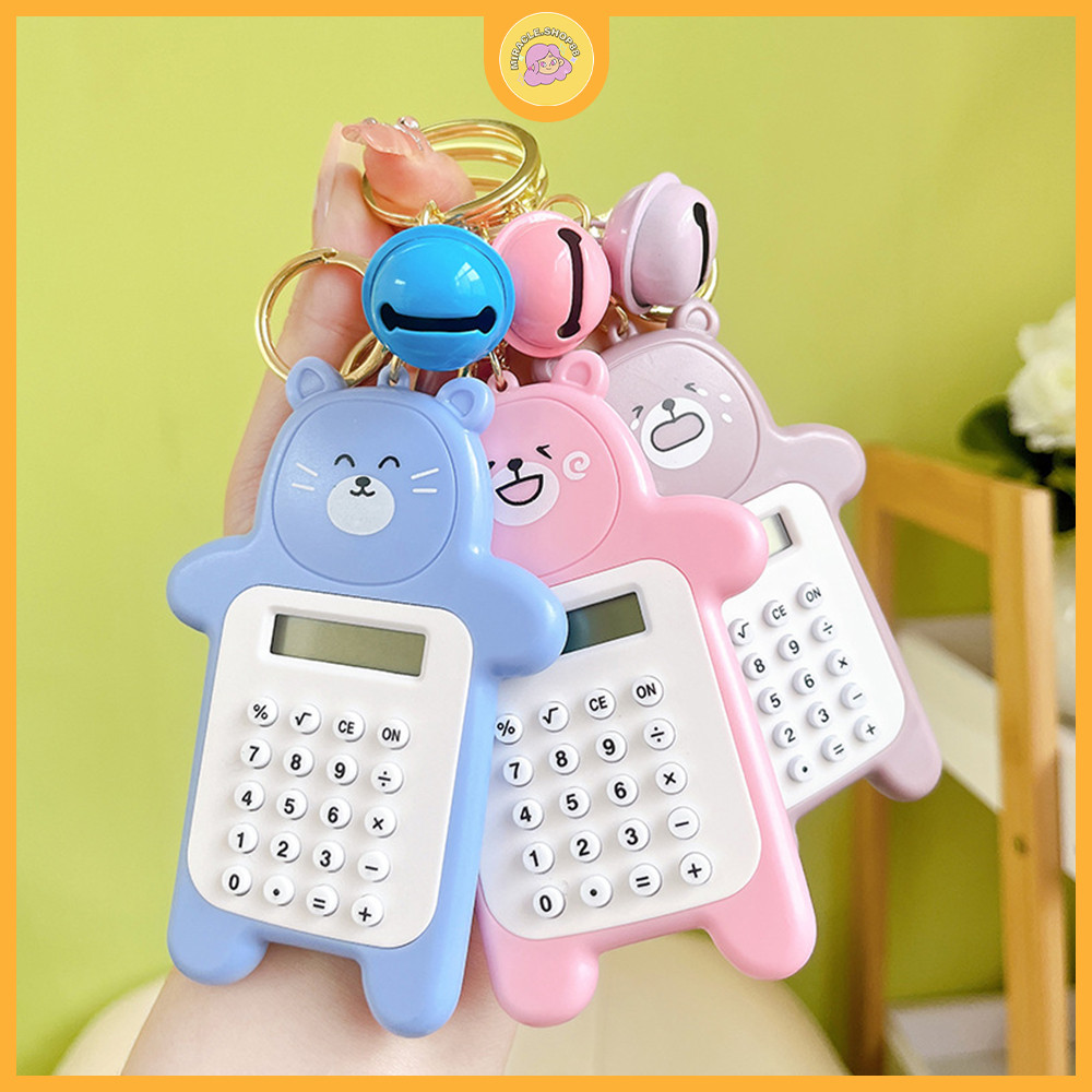 

MS Kalkulator Gantungan Mini Lucu Motif Beruang