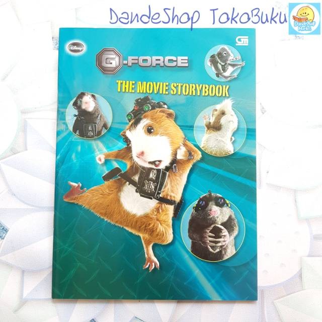 Disney G-Force The Movie Storybook _ Cerita Anak Bergambar G Force