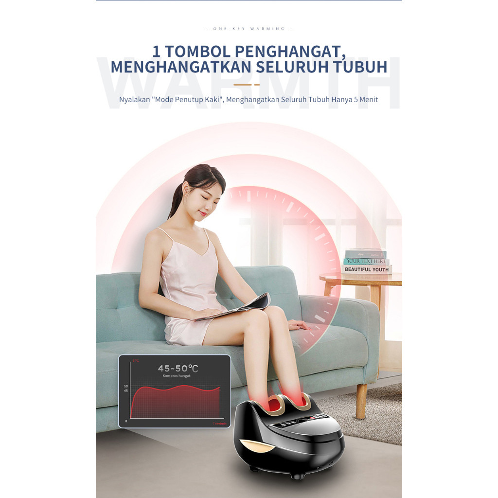 Pijat Telapak Kaki Dan Betis Pijat Kaki Mesin Terapi Kaki Rumah Tangga Pijat Kaki Otomatis