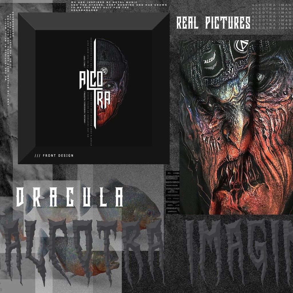 (COD) TS DRACULA // T-SHIRT DRACULA // HEAD SERIES