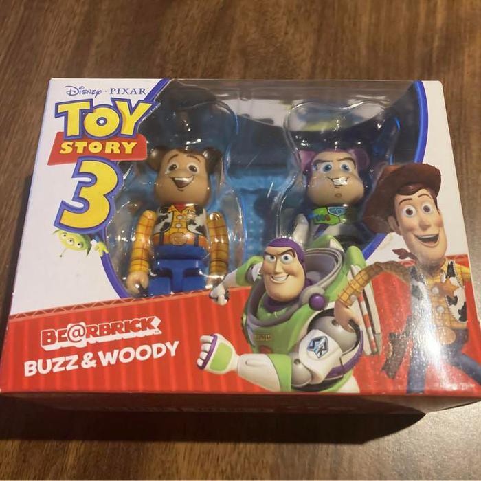 Bearbrick Disney Toy Story Buzz Lightyear & Woody 100% OG Collection (2015)