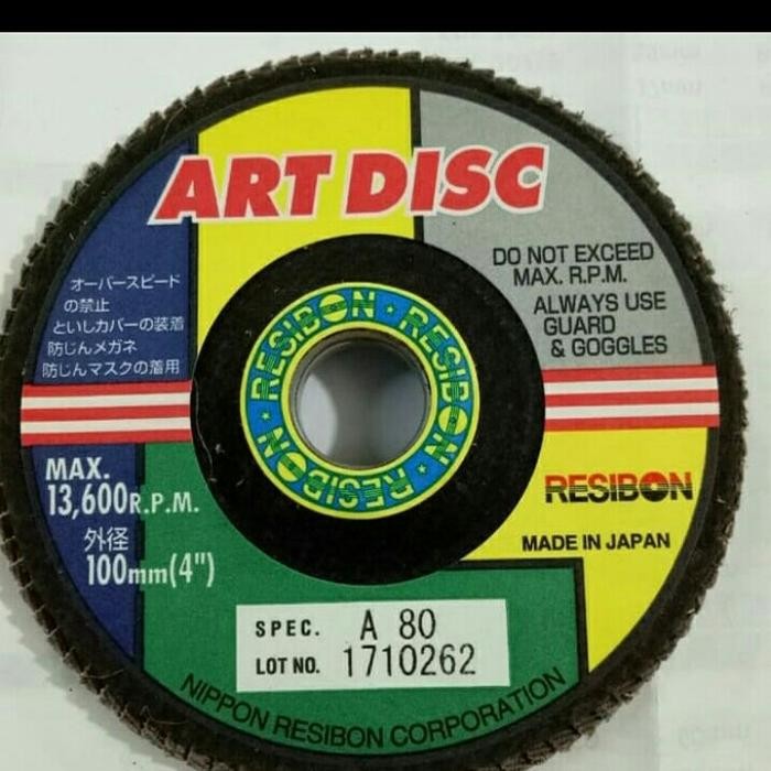 Amplas susun/Art disc 4" Nipon resibon Gudang tehnik