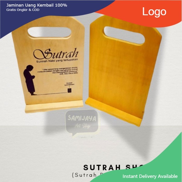 Sutrah Sholat / Sutrah Kayu Pembatas Shof Sholat(',') AF 9