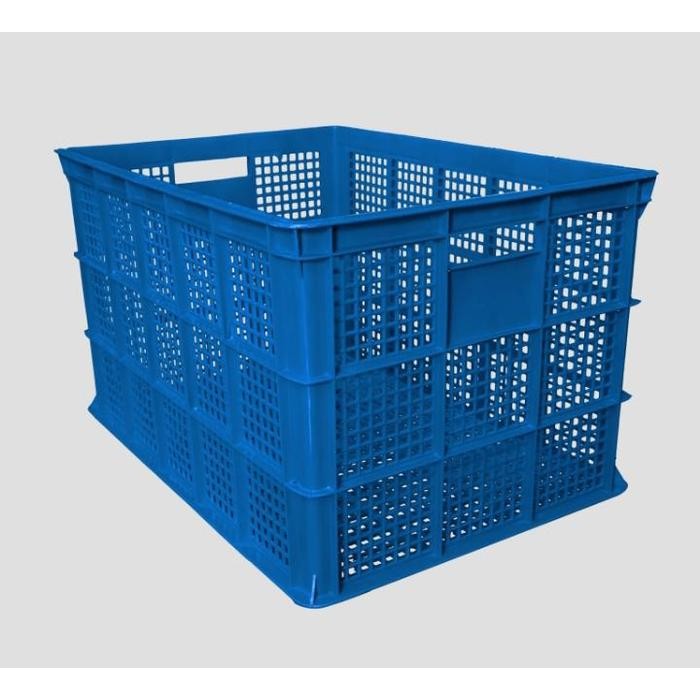 

KERANJANG BESAR / KRAT BESAR / WADAH BESAR KUAT & TEBAL UNTUK INDUSTRI , LAUNDRY , RAK PIRING SERBAGUNA KIMPLAST 90 LITER ( 67 X 47 X 39CM ) - Hitam [SALE]