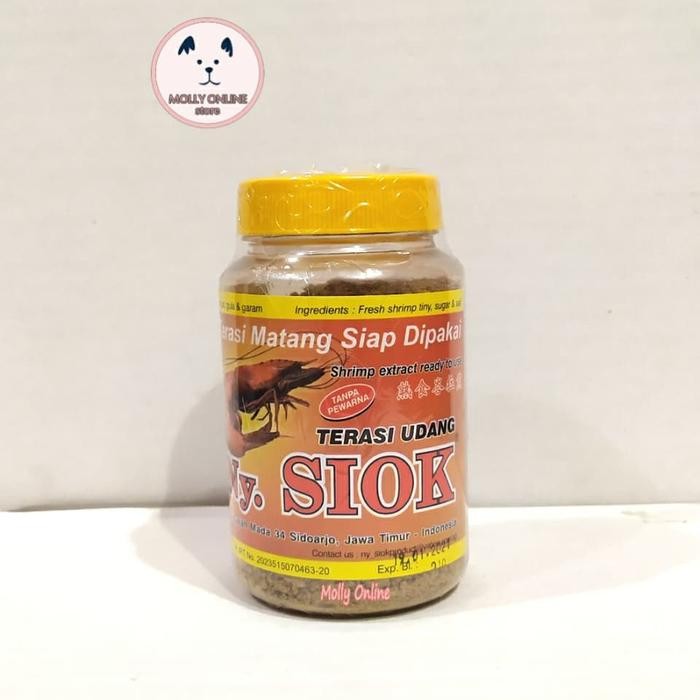 

Terasi Udang Ny Siok 150 gr Trasi Matang Shrimp Extract Balacan