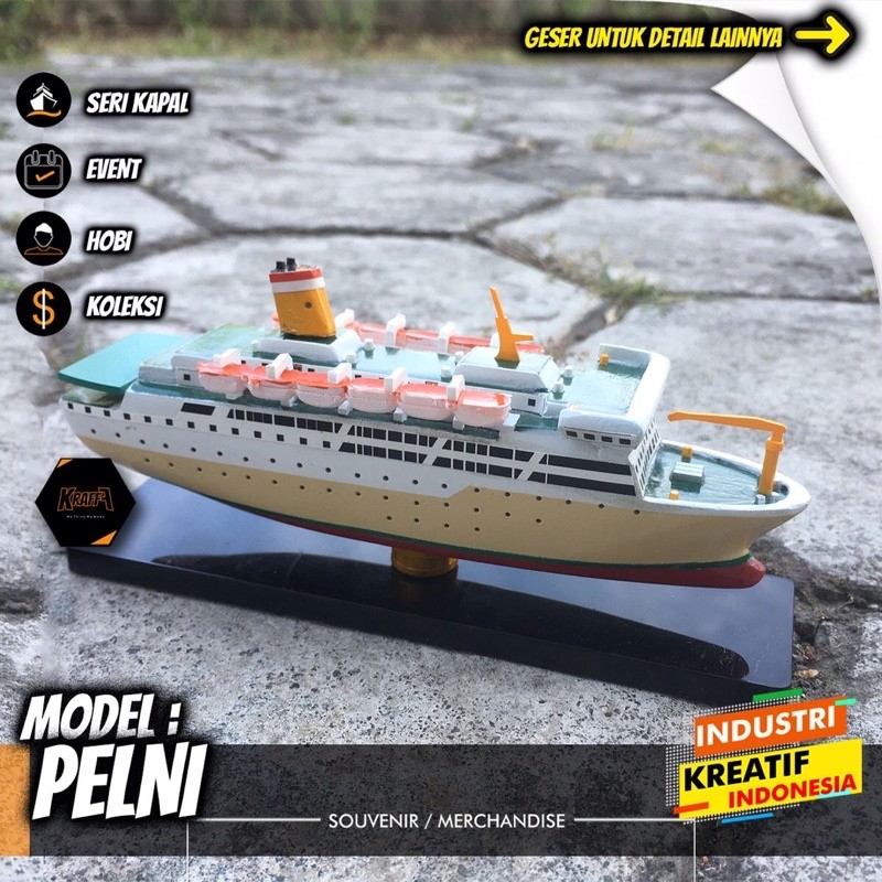 MINIATUR KAPAL PELNI MURAH I Souvenir Ulang Tahun Lulusan Koleksi Pajangan Event Dashboard  Mobil