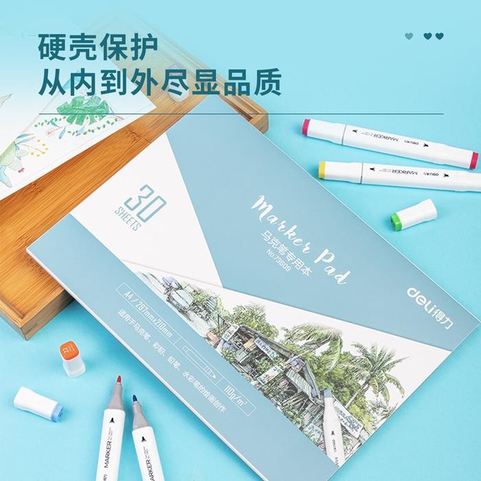 

Promo Dei Marker Pad/Drawing Paper/Buku Gambar Untuk Spido 30mbr 73609/10 - TYPE A3