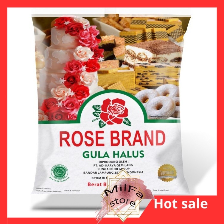 

MF1040 Gula Halus Rose Brand 500 gr