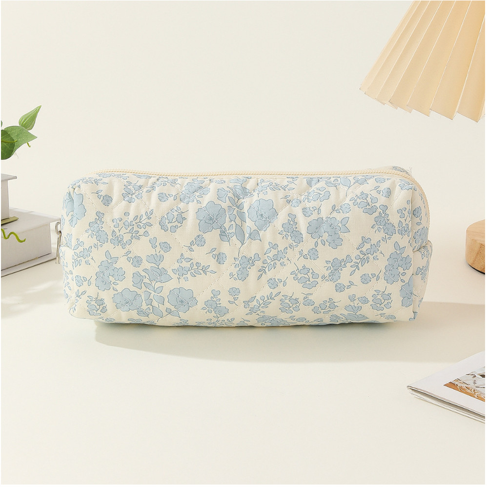 

Tempat Pouch Pillow Korea/ Kotak Pensil Sleting Aesthetic Flower Cantik/ Kotak Pensil/ Make Up Pouch