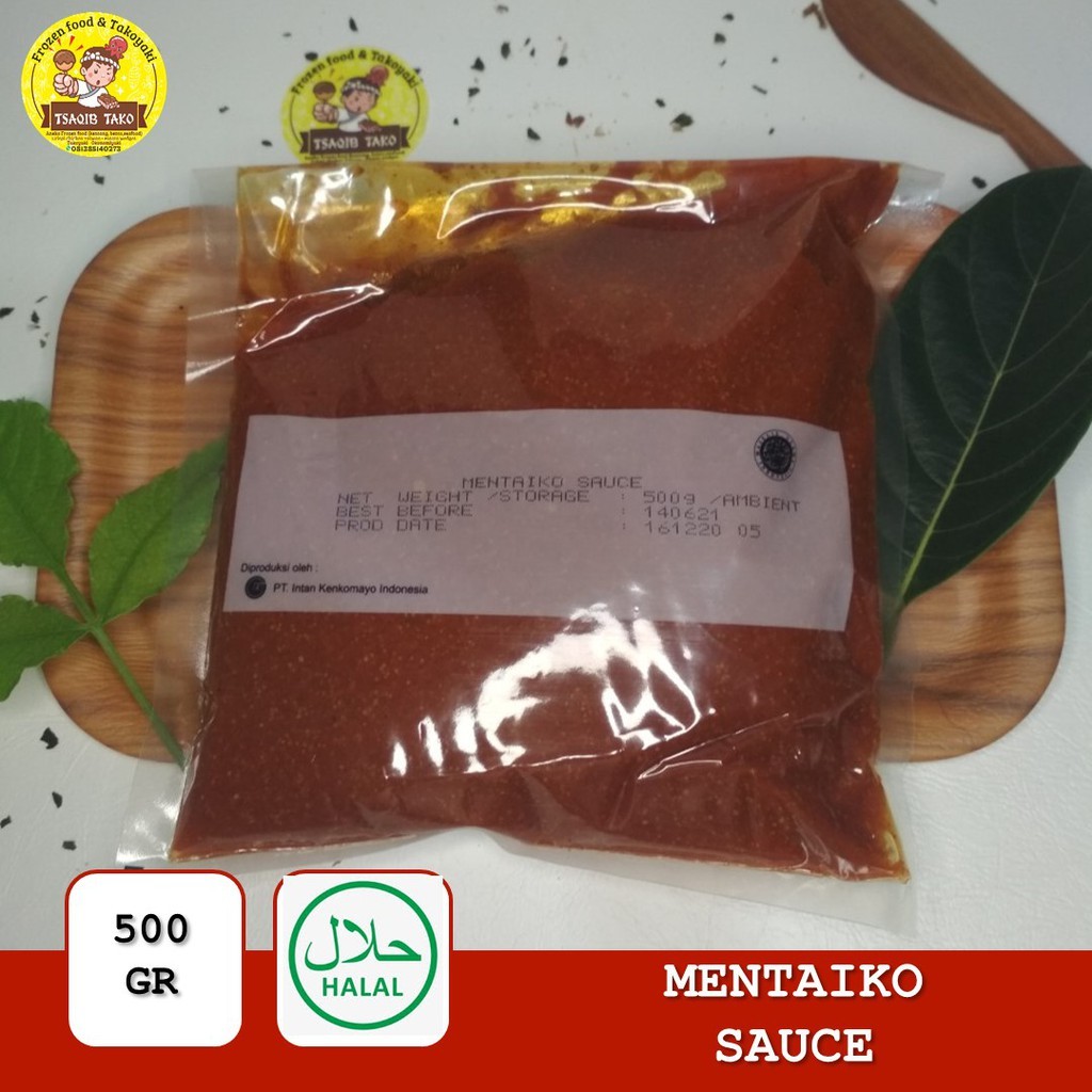 

PROMO MENTAIKO SAUCE Biang Saus Mentaiko 500 g Halal