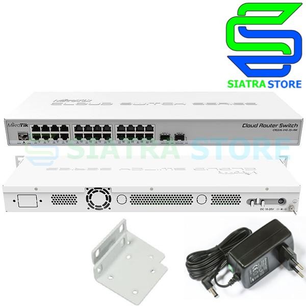 MikroTik CRS 326 24G 2S+ RM CRS326-24G-2S+RM