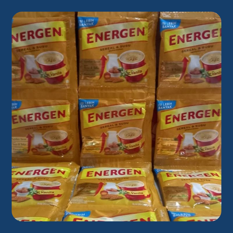 

Energen Sereal Rasa Vanilla 32gr 1 renceng isi 10 sachet