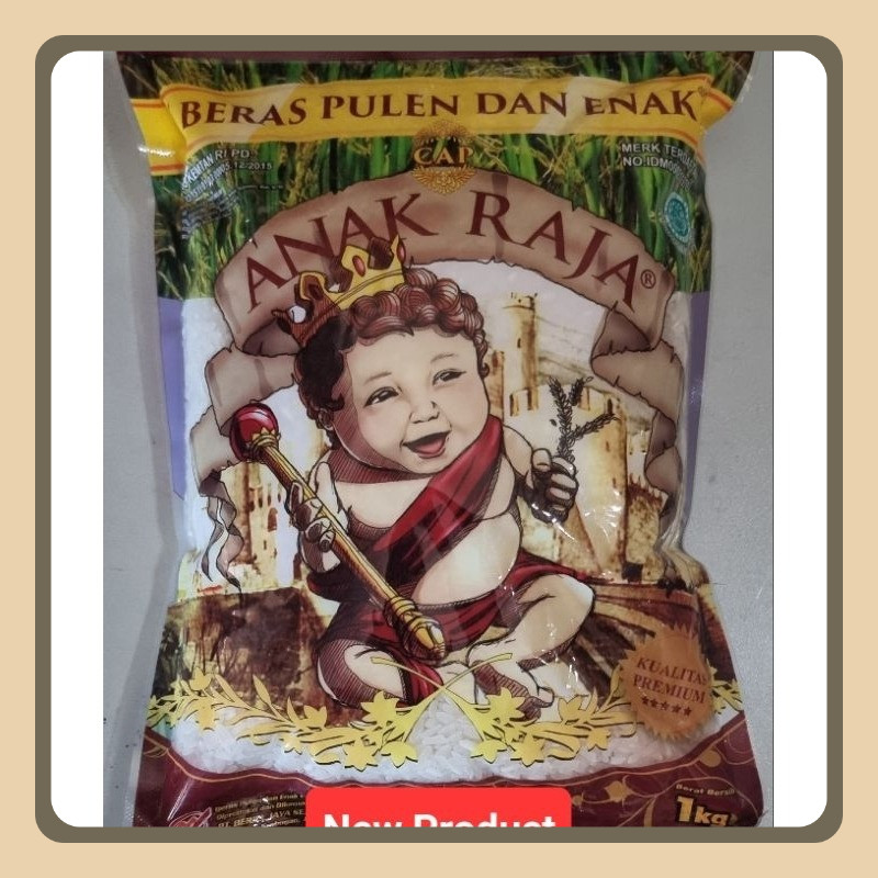 

Beras Anak Raja Kepala 1 kg