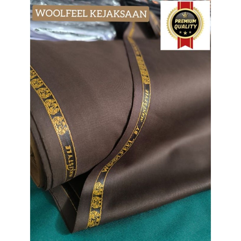 Kain Kejaksaan Woolfeel remium setelan kejaksaan pdh pdu lembut