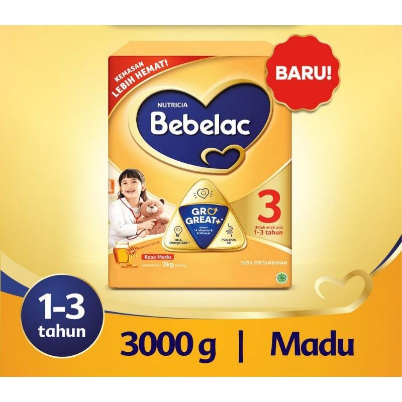 Bebelac 3 madu 3000 grCO