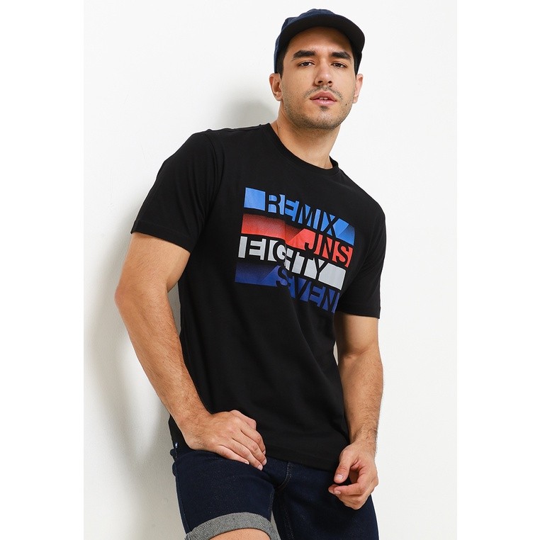 Remix Jeans T-Shirt Mans Tangan Pendek E185P01