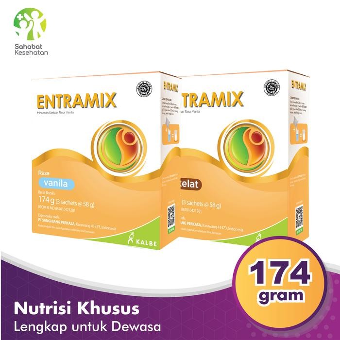 

[[PROMO]] Bundle 2 Box Entramix - Nutrisi Lengkap Dewasa - Vanila