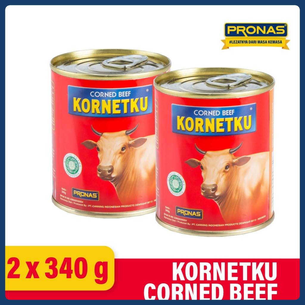 

Pronas Kornetku Kornet Sapi 340 g bundling 2 pcs