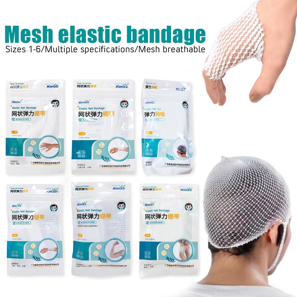 1pc perban elastis kaki keseleo Tidak mudah rapuh perban elastis kaki lutut kain patah tulang tangan