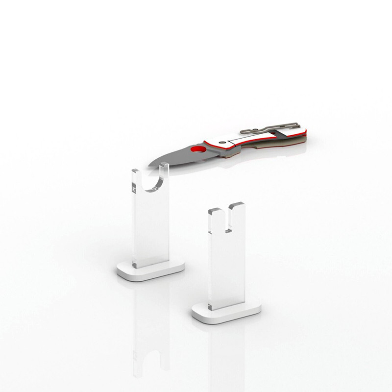 

Acrylic Display Stand Knives Holder Cutter Display Holder Collection Rack Transparent Cutter Holder Knives Collection Display