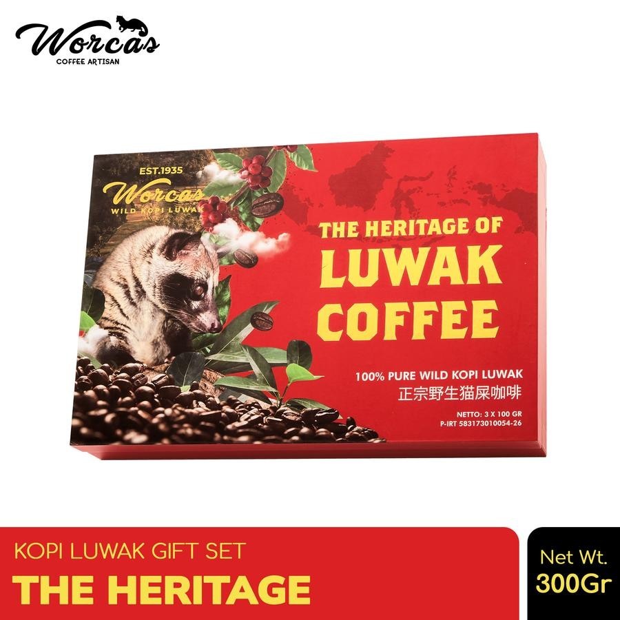 

WORCAS Kopi Luwak The Heritage Luxury Package 300gr