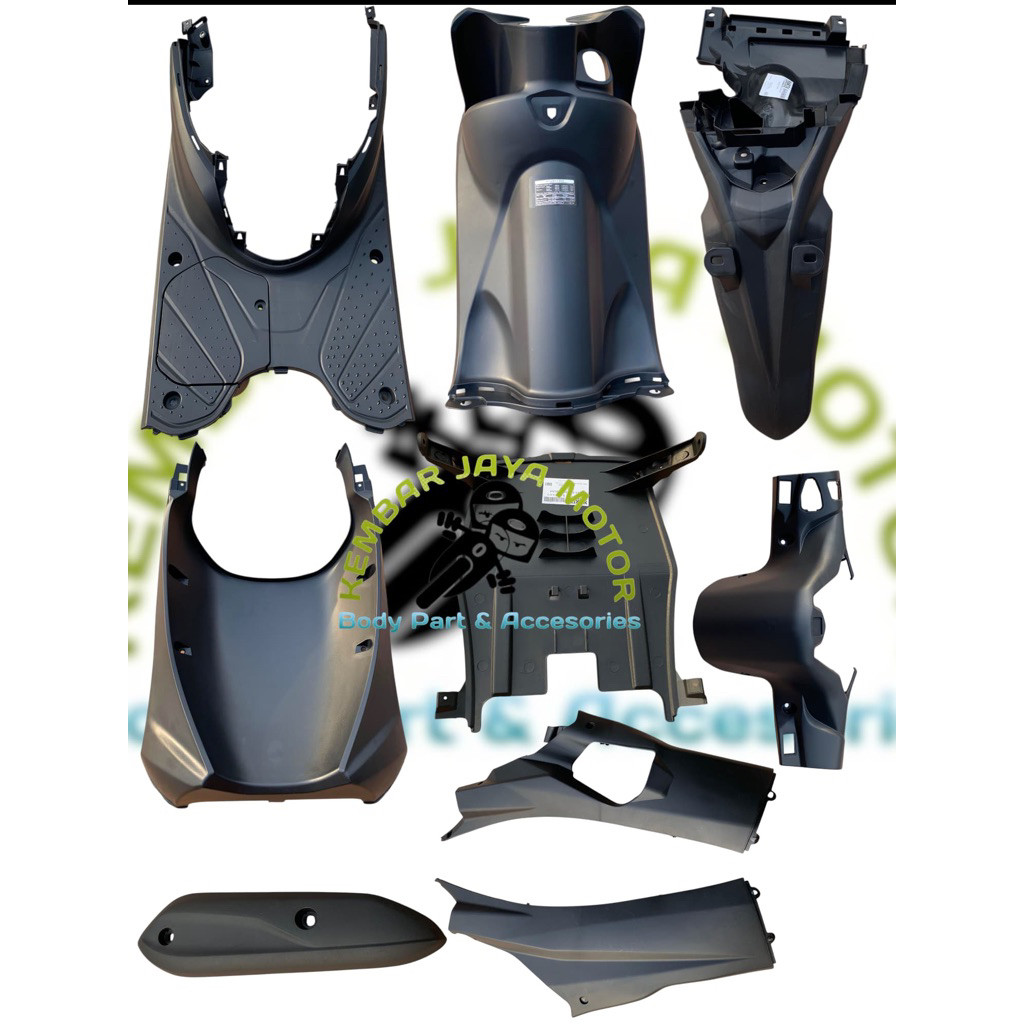 Cover body kasar atas bawah honda beat pop