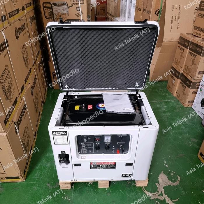 Genset super silent honda 5000 watt Excell SF7000DXS