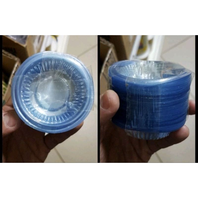 Tempat / wadah sambal saus tomat isi 100pcs ukuran kecil sedang besar- saus cup - mika tempat cabe p