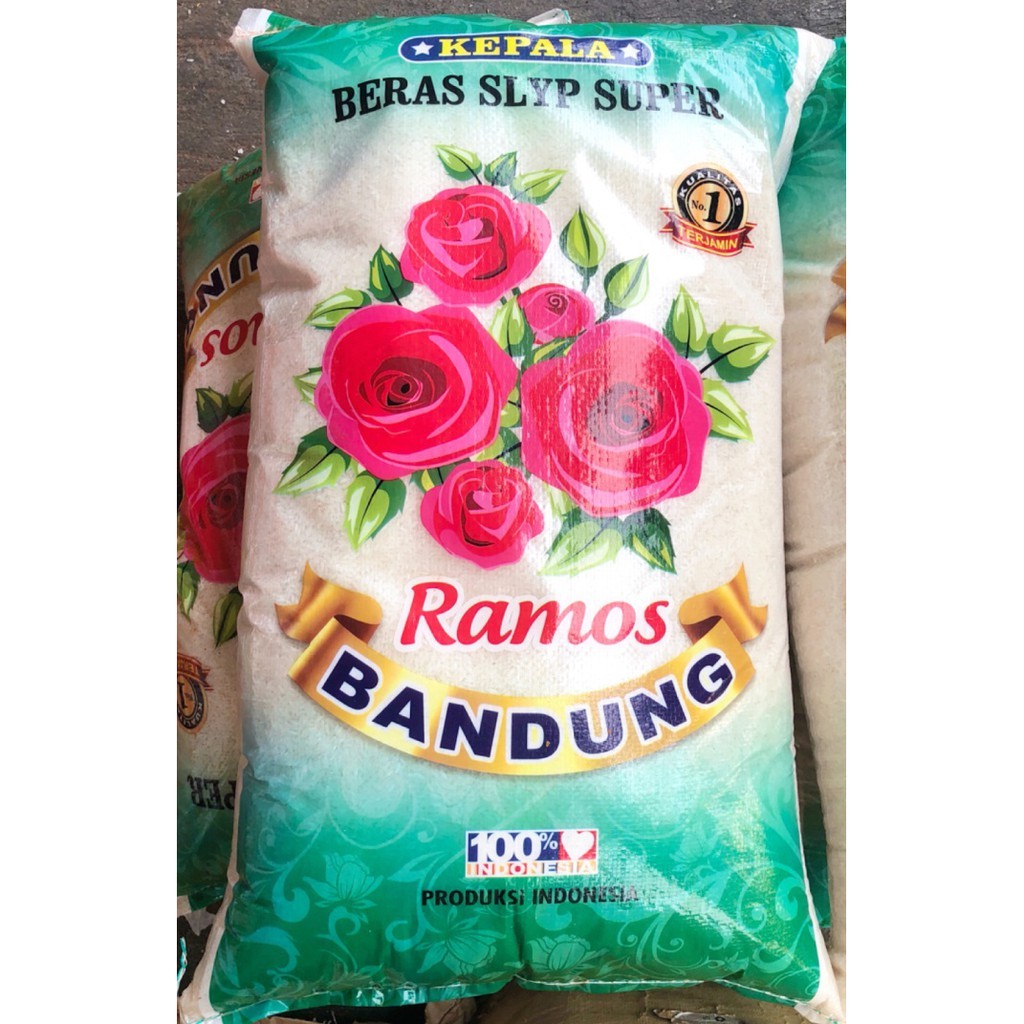 

BERAS RAMOS BANDUNG ASLI 100% 10KG - 25KG