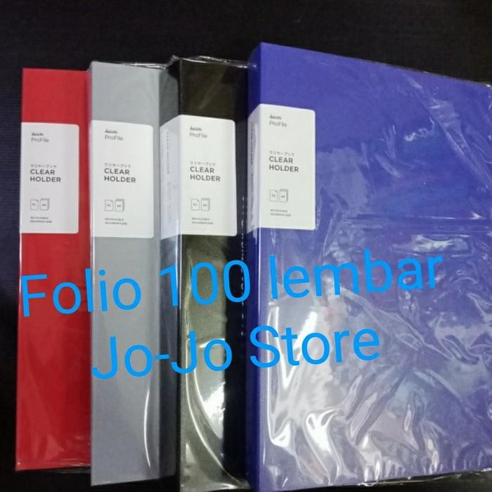 

CLEAR HOLDER DAIICHI UK. FC-100 PAGES - Hitam