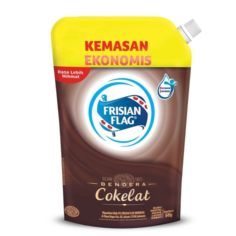 

WP - Frisian Flag Bendera Kental Manis Coklat 545gr