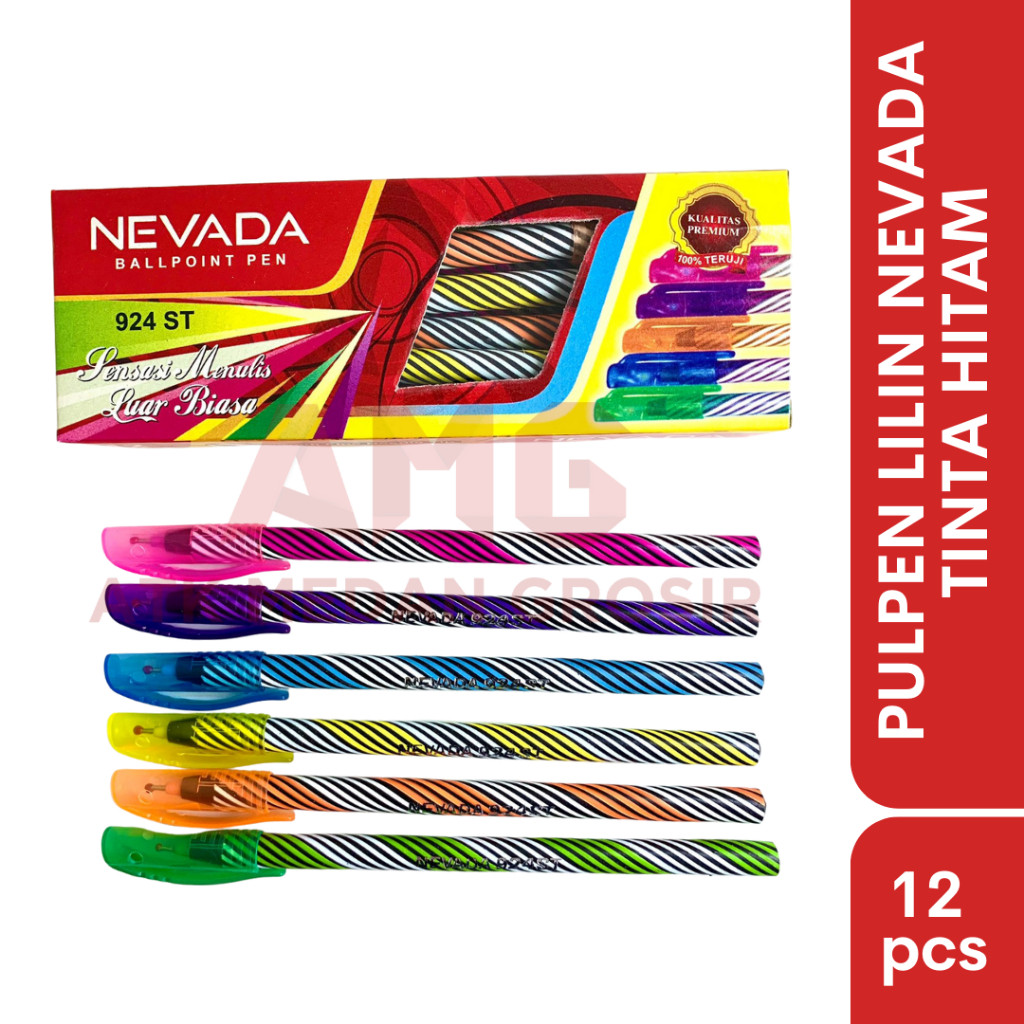 

PULPEN LILIN NEVADA HARGA PER BOX ISI 12 PCS MURAH