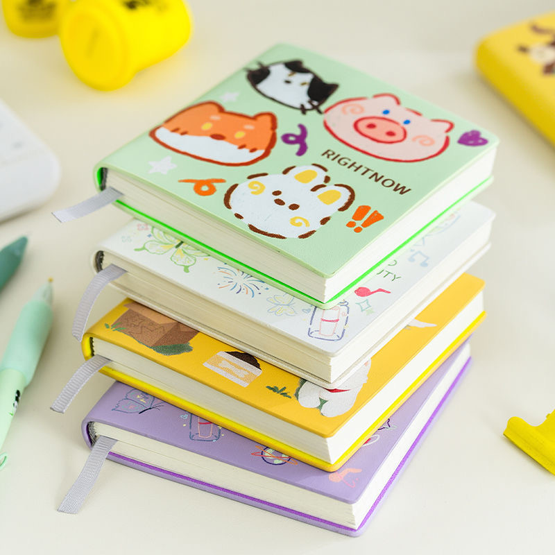 

Buku Catatan Notebook Mini / Buku Tulis Sekolah 100 Lembar Aesthetic / Buku Diary Kecil Lucu / Mini Scrapbook Buku Alat Tulis For Student Back To School Office Stationery