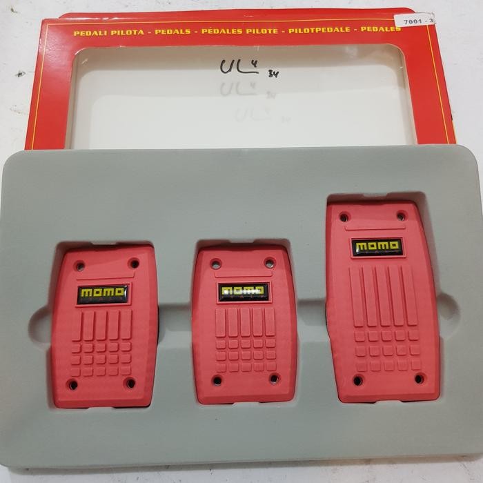 Pedal Mobil / Cover Pedal Mobil / Aksesoris Pedal Mobil Manual RED quality