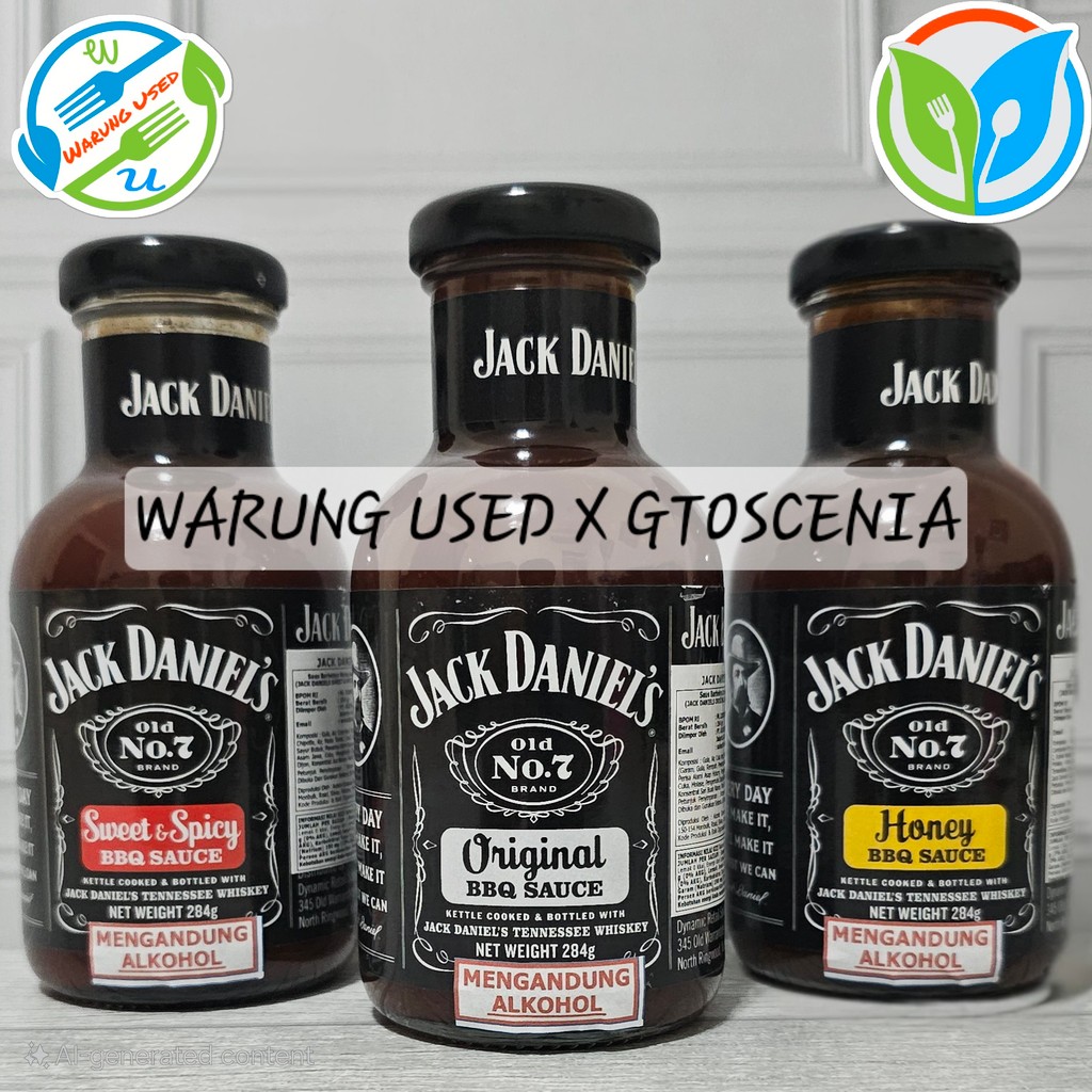 

Jack Daniels Sauce - Saus BBQ Autentik khas Australia Sauce barbecue barbeque