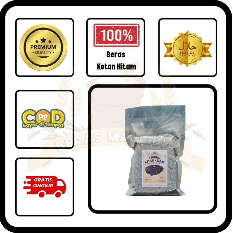 

Tepung Ketan Hitam 500gr kemsan vacuum (Maulidia)