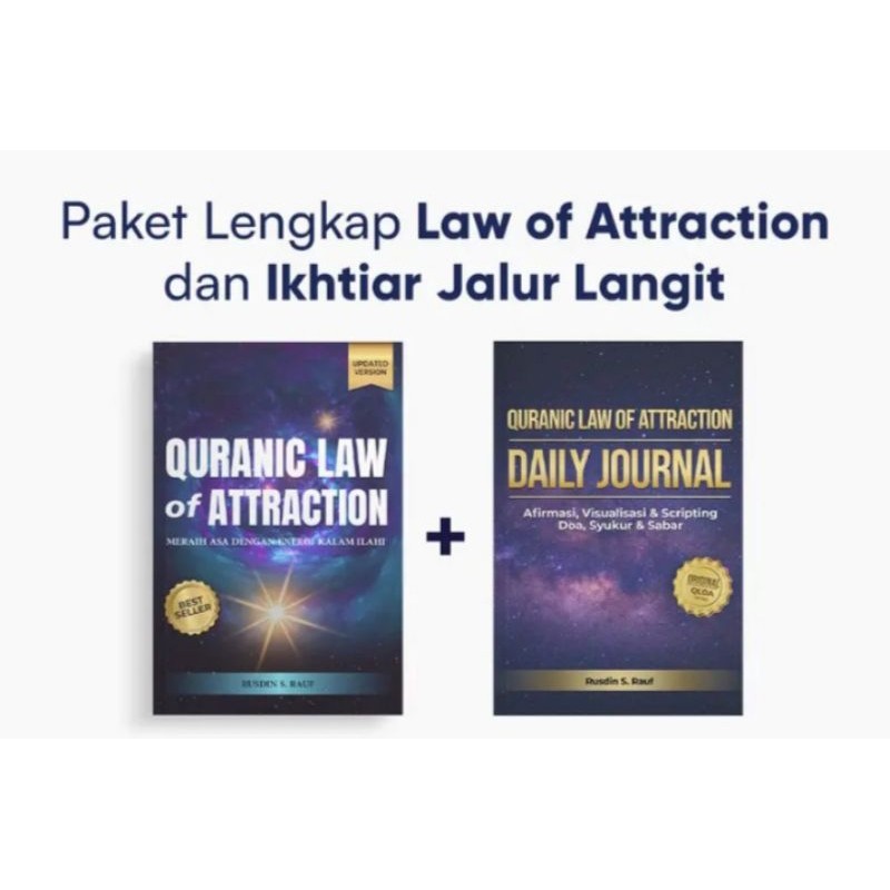 

Quranic Law of Attraction & Law of Attraction Daily Journal