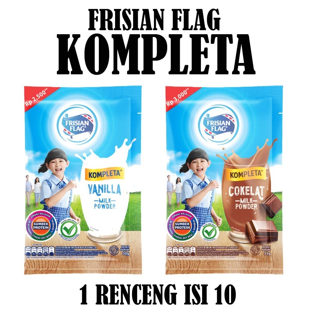 

SUSU BUBUK FRISIAN FLAG KOMPLETA RENCENG ISI 10
