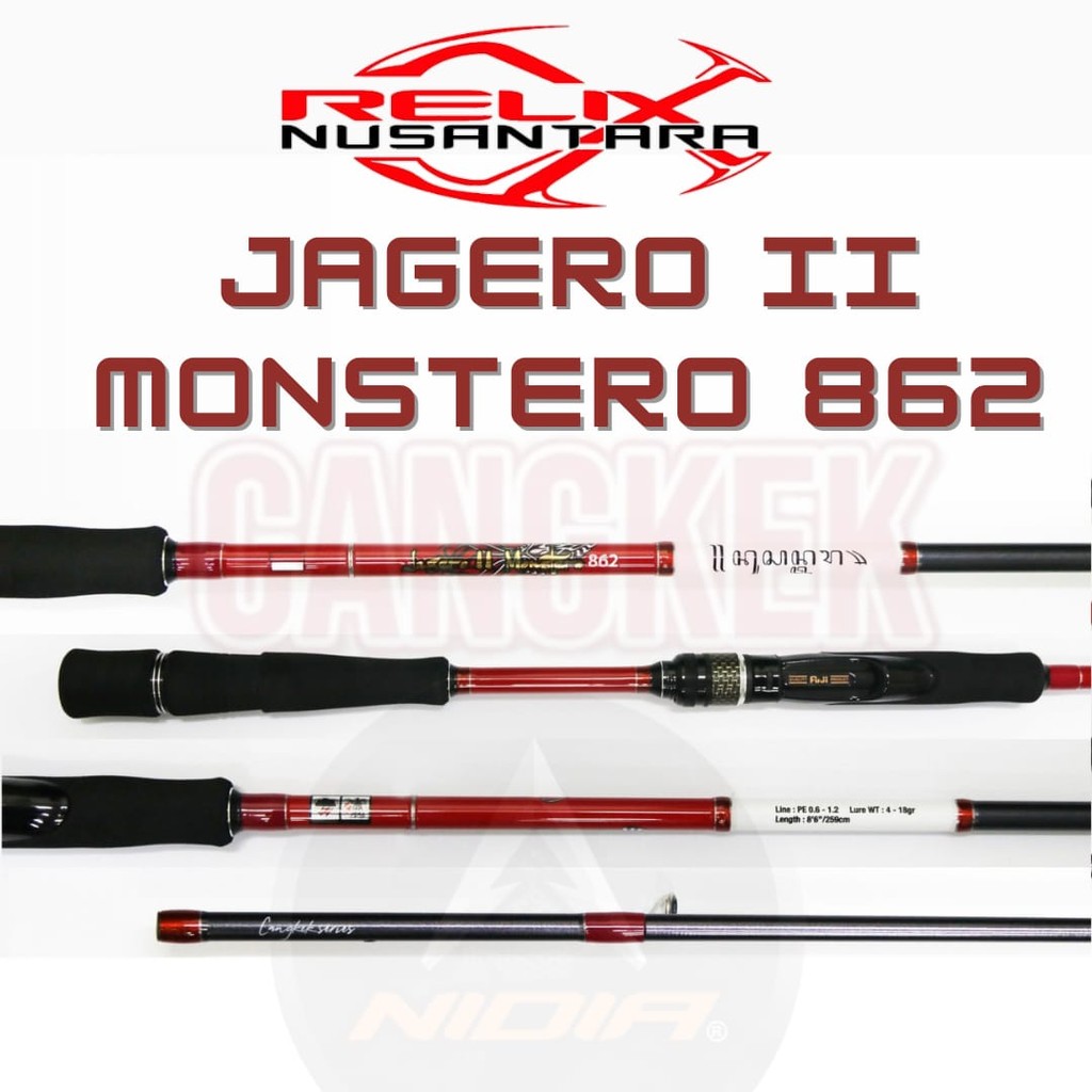 Joran Jagero Monstero 862 Relix Nusantara