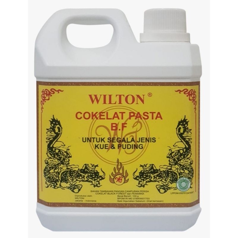 

Wilton Cokelat Pasta Black Forest (BF) 1000 g