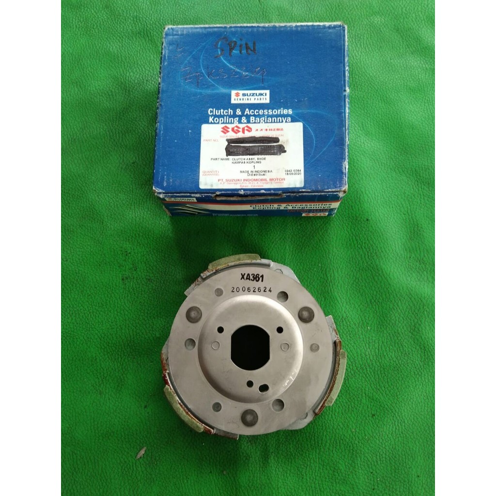 Kampas Ganda Suzuki Spin 125 Original Baru