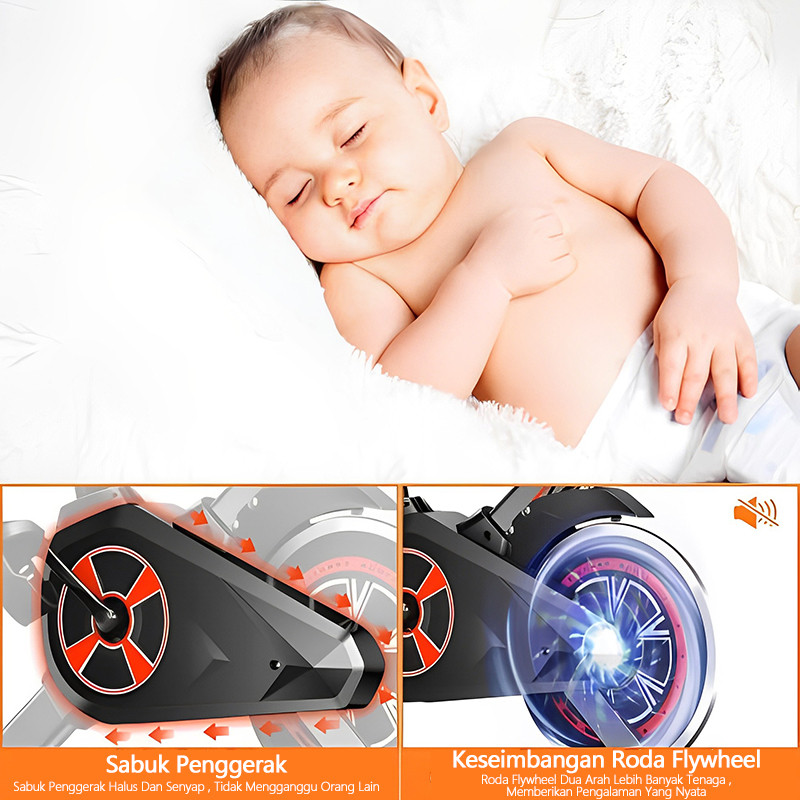 JF Spinning bike Sepeda statis peralatan fitness dalam ruangan yang sangat tenang JF CABANG SURABAYA