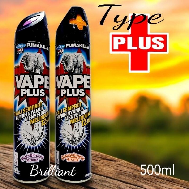 Vip3 * Aerosol Spray Obat Nyamuk Serangga Kecoa Semprot - Fumakila Fumakilla - 500ml / 600ml