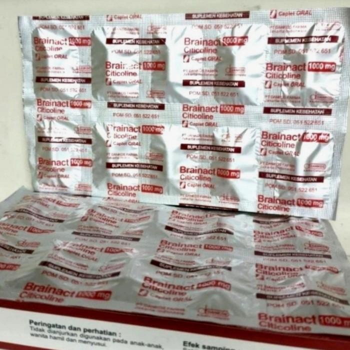 BRAINACT 1000 mg STRIP 10 TABLET