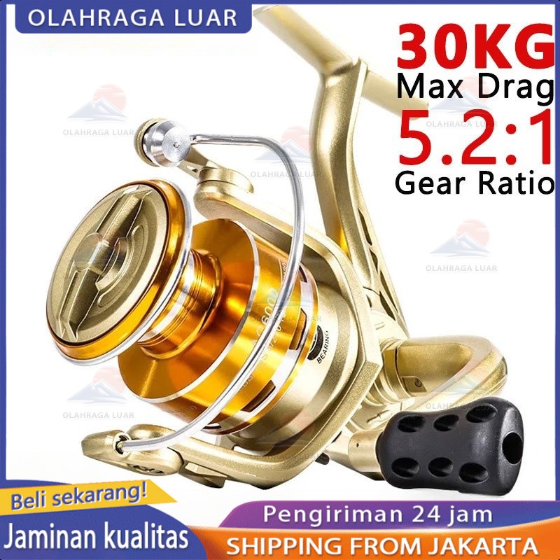 TERLARIS AC1000-7000 Reel Pancing daido murah cuci gudang katrol pancing Spinning Reel Pancing