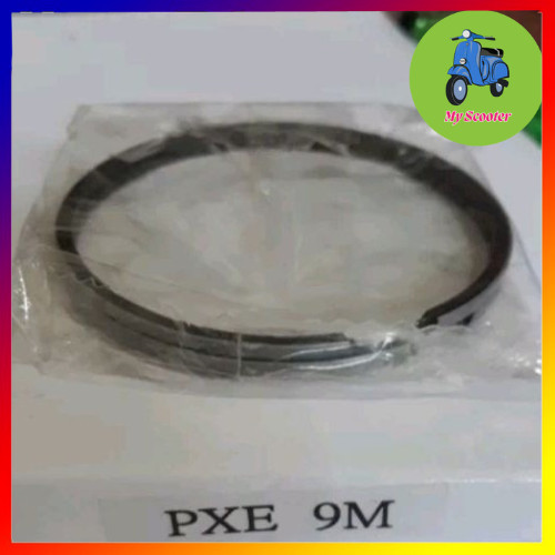 ring seher piston tipis 9M vesgio untuk vespa pxe excel exclusive